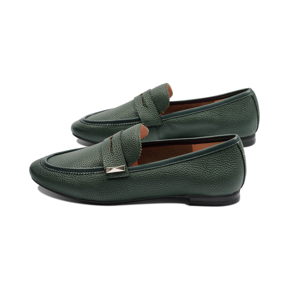 Pia Forest Granulated Leather F25