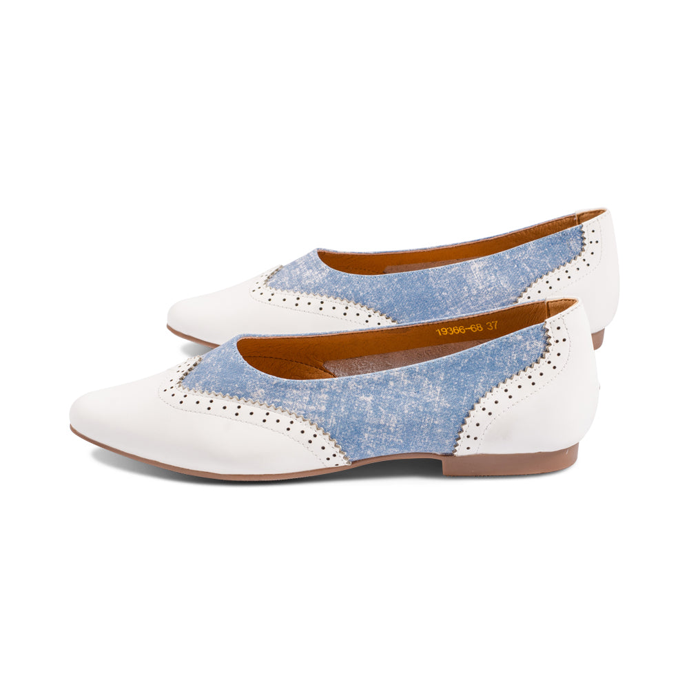 Pisa Blue Denim Leather S25