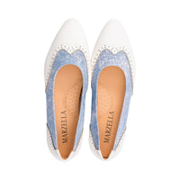 Pisa Blue Denim Leather S25