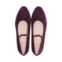 Regala Burgundy Suede F25