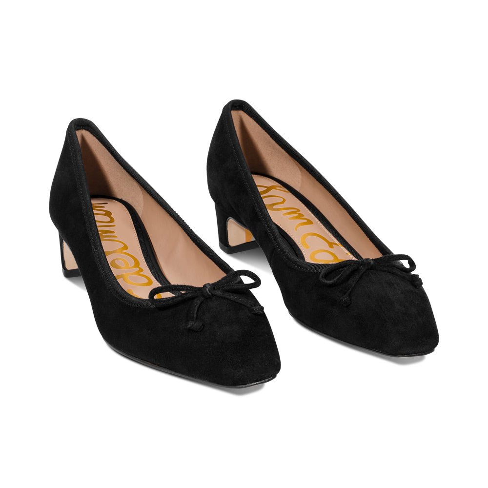 Rhoda Black Suede F25