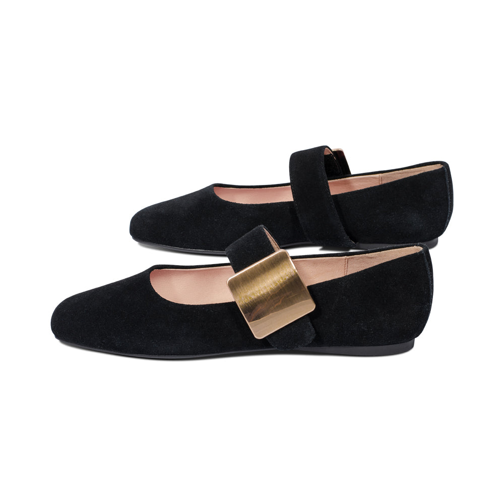 Risel Black Suede F25