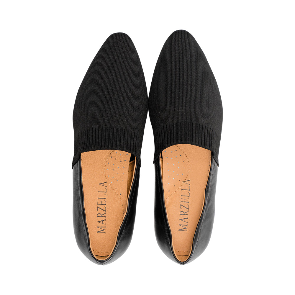 Robin Black Stretch Knit F25