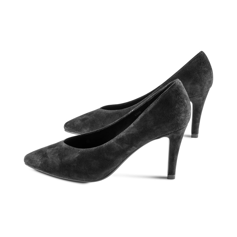 Sareen Black Suede F23