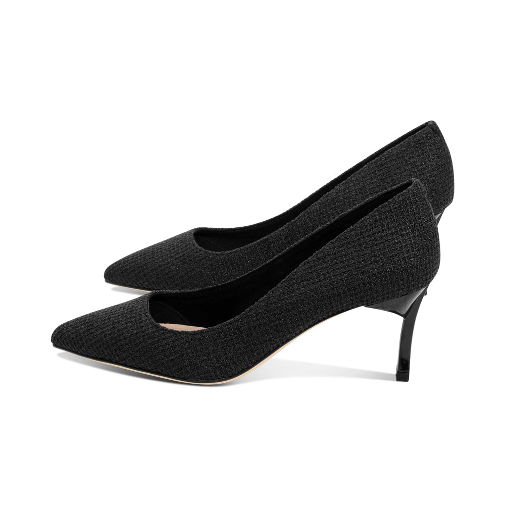 Schor Black Specialty Fabric F25