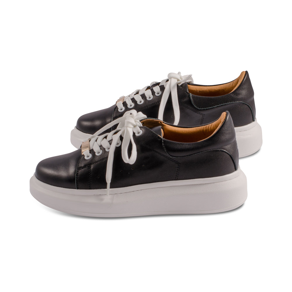 Scotchcap Black Leather S24