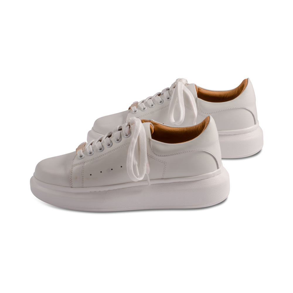 Scotchcap White Leather S24