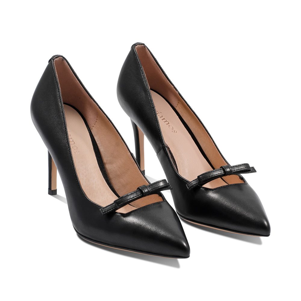 Selma Black Leather F25