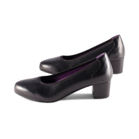 Simona Black Leather F23