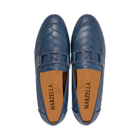 Snowdrop Chambray Leather S24