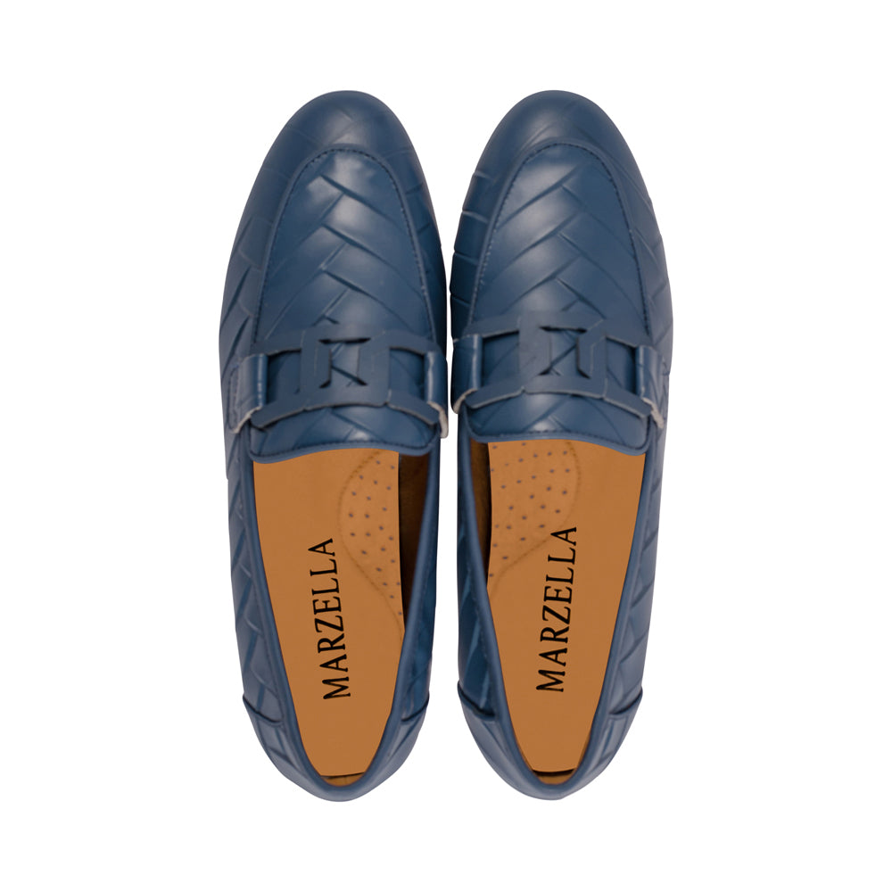 Snowdrop Chambray Leather S24