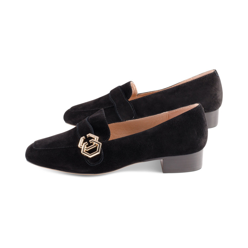 Sofia Black Suede F23