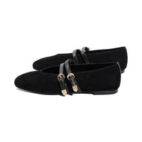 Solange Black Suede F25