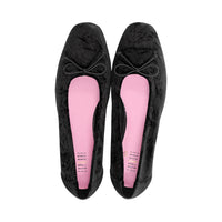 Tarney Black Hammered Velvet F25