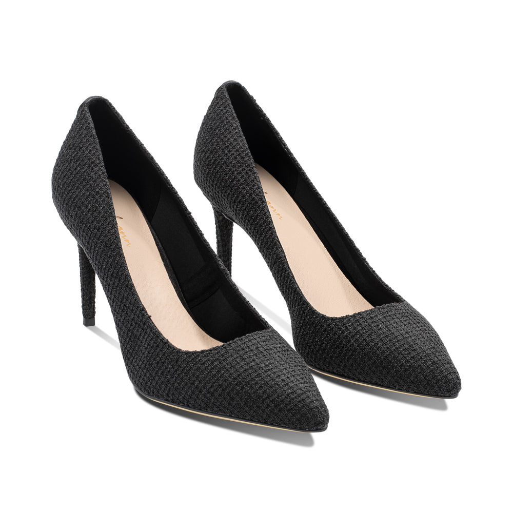 Thin Black Specialty Fabric F25