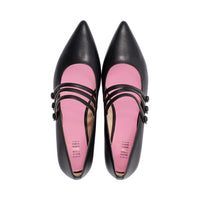 Travis Black Leather F25