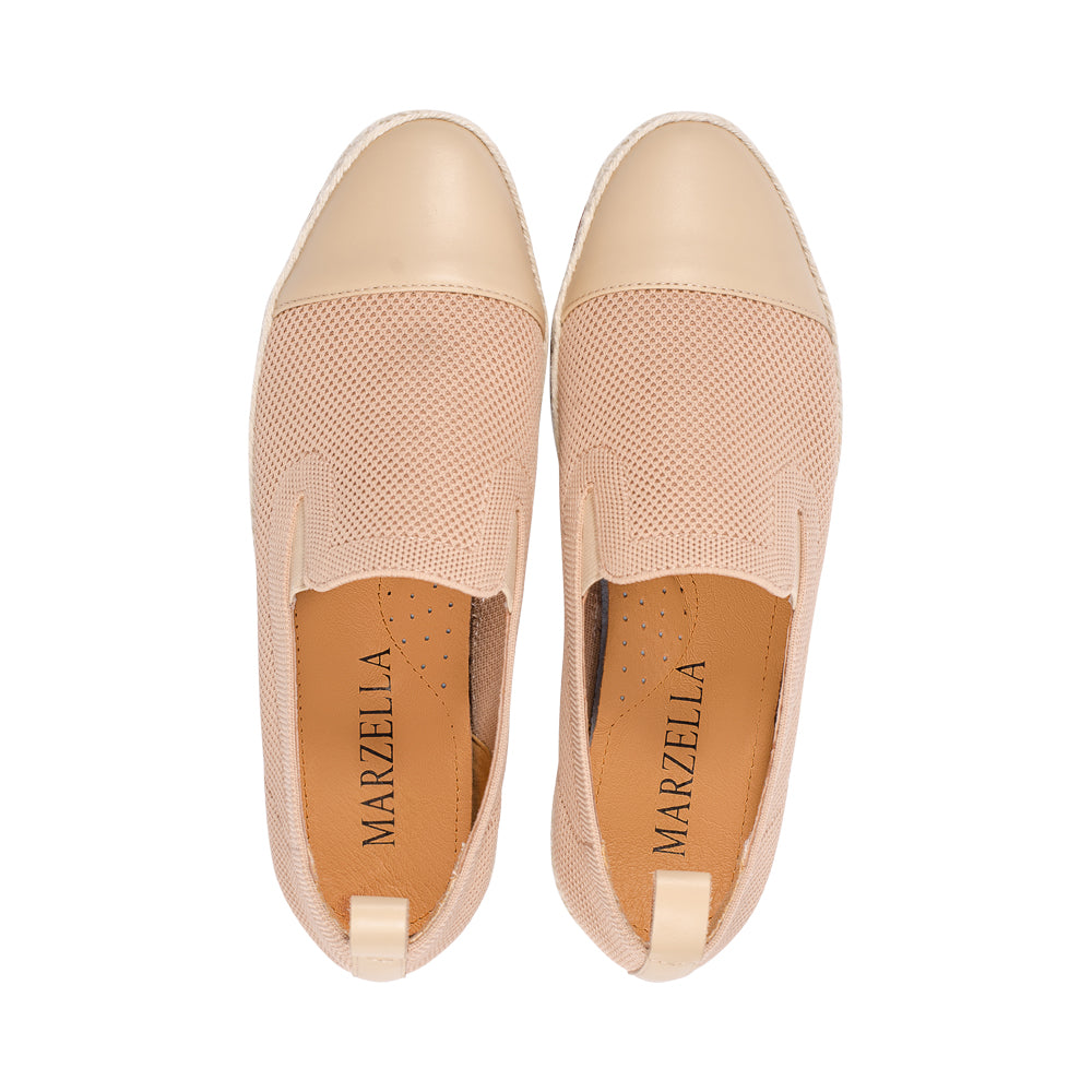 Trieste Nude Flex Knit / Leather S25