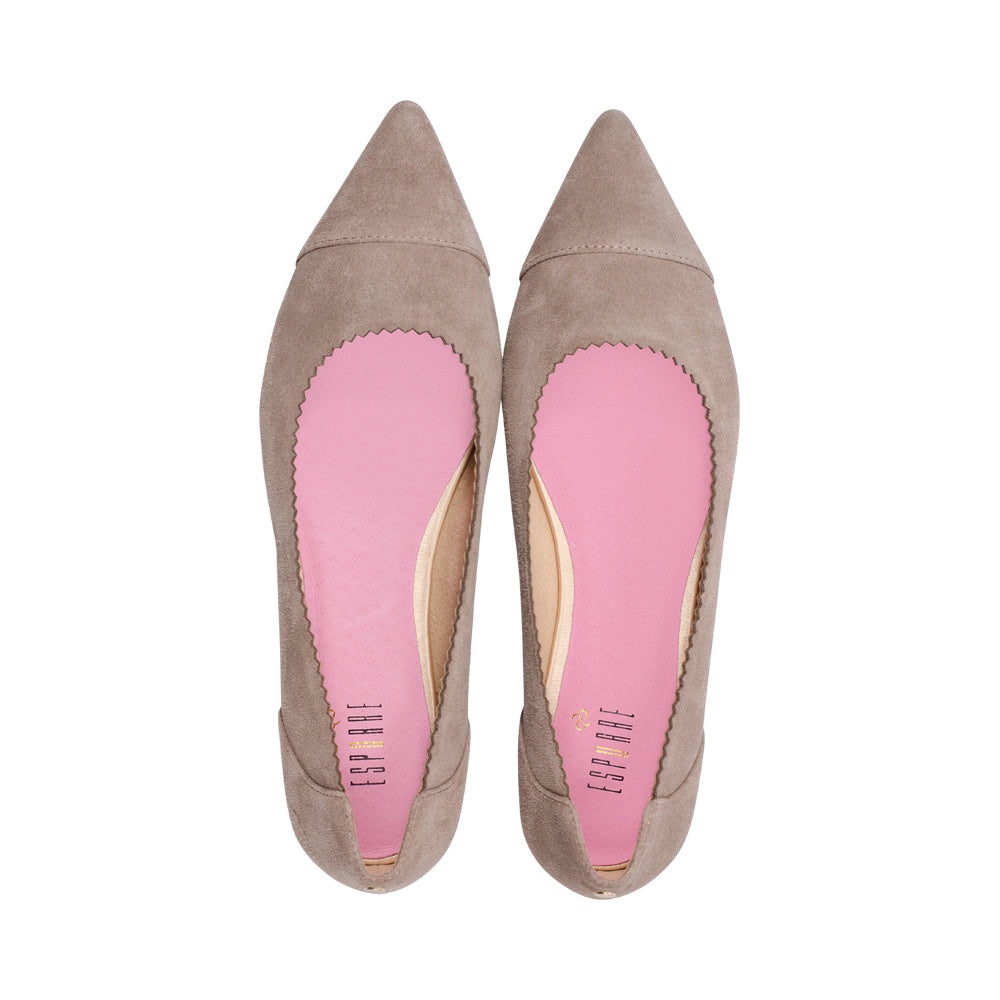 Trisha Taupe Suede F25