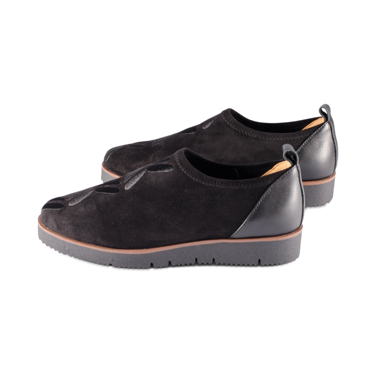 Tulip Black Suede F23