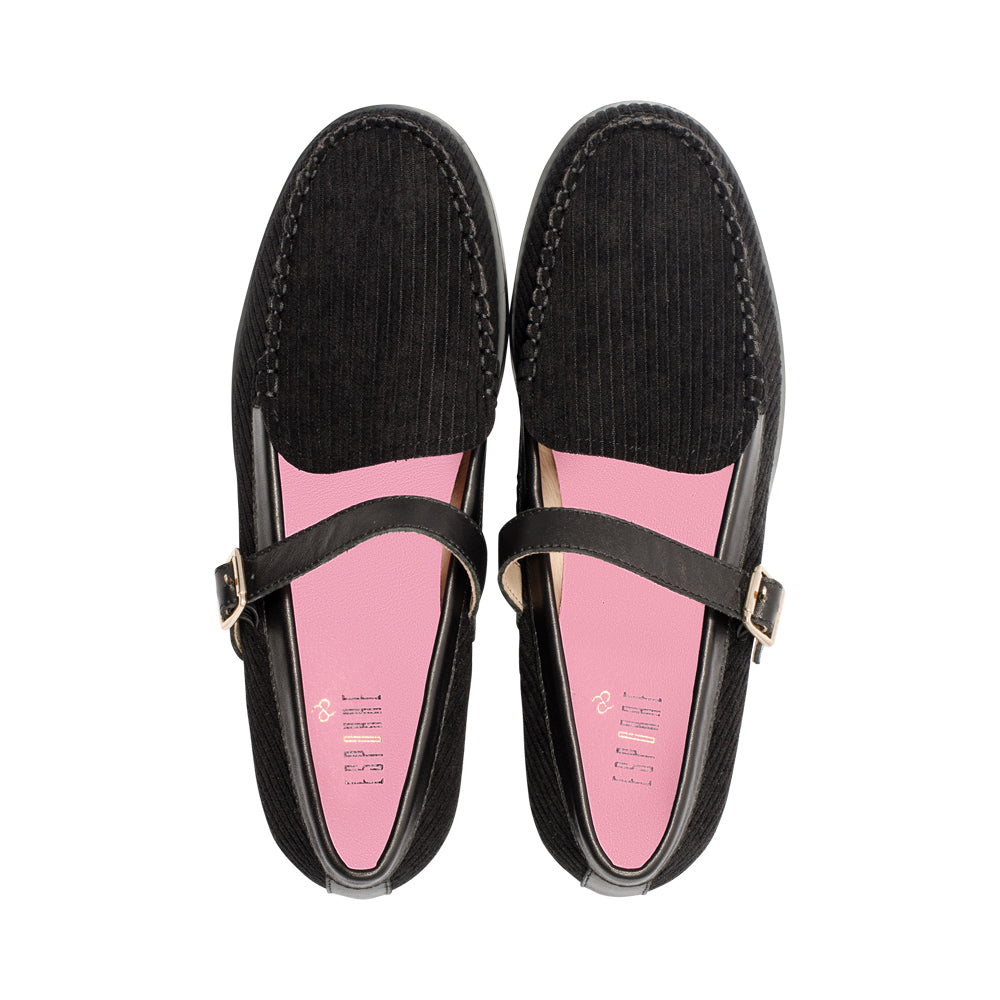 Ulli Black Corduroy F25