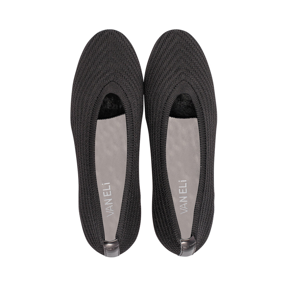 Vartan Black Stretch Knit S24