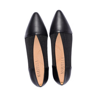 Vinca Black Leather F23