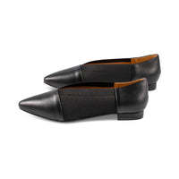 Vinca Black Leather F23