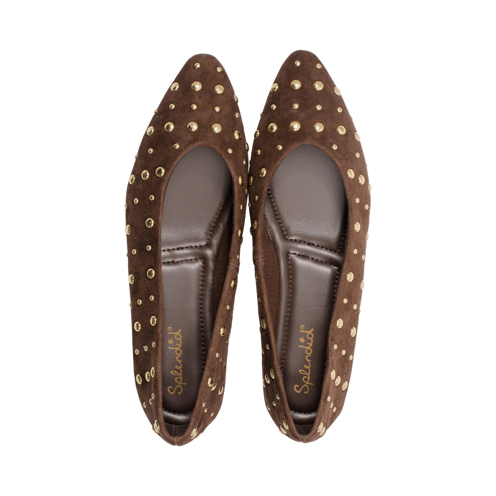 Virginia Chocolate Suede F25