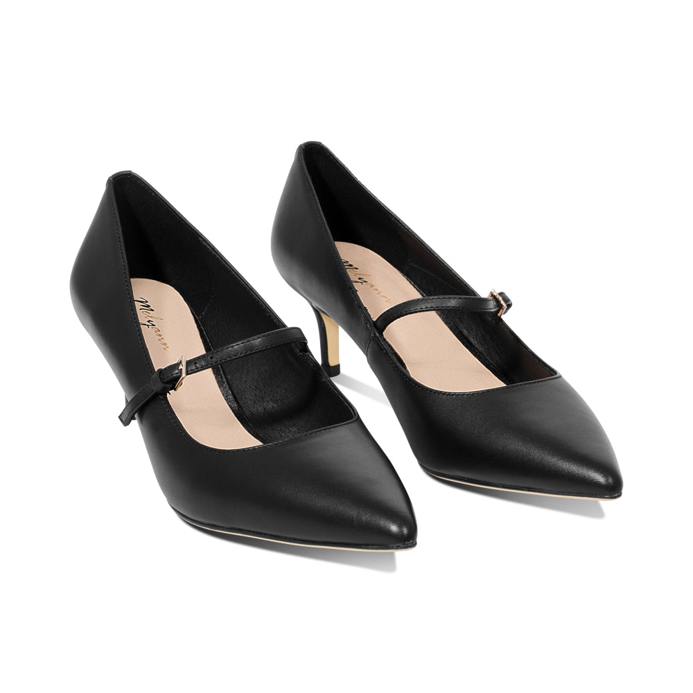 Wallice Black Leather F25