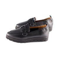 Wisteria Black Leather F23