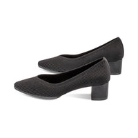 Witty Black Thin Ribbed S24