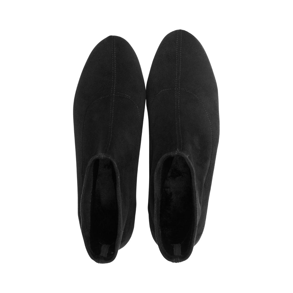 Wren Black Suede F25