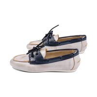 Yael Cream / Navy Leather S25