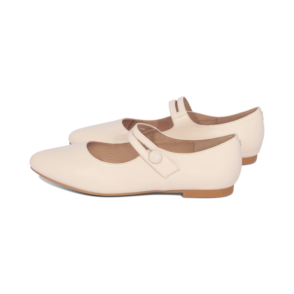 Yuma Ivory Leather S26 – StepInElegance