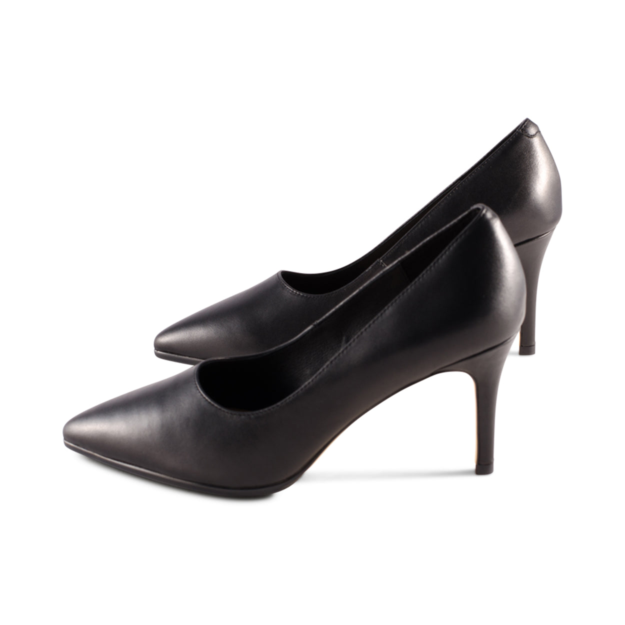 Yasmin Black Leather F23