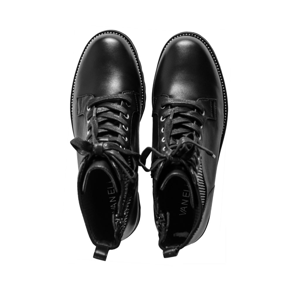 Zahra Black Leather F23