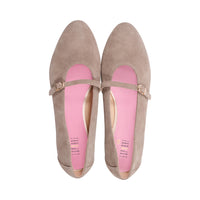 Zick Taupe Suede F25
