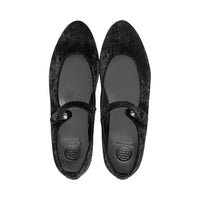 Corry Black Washed Velvet F25