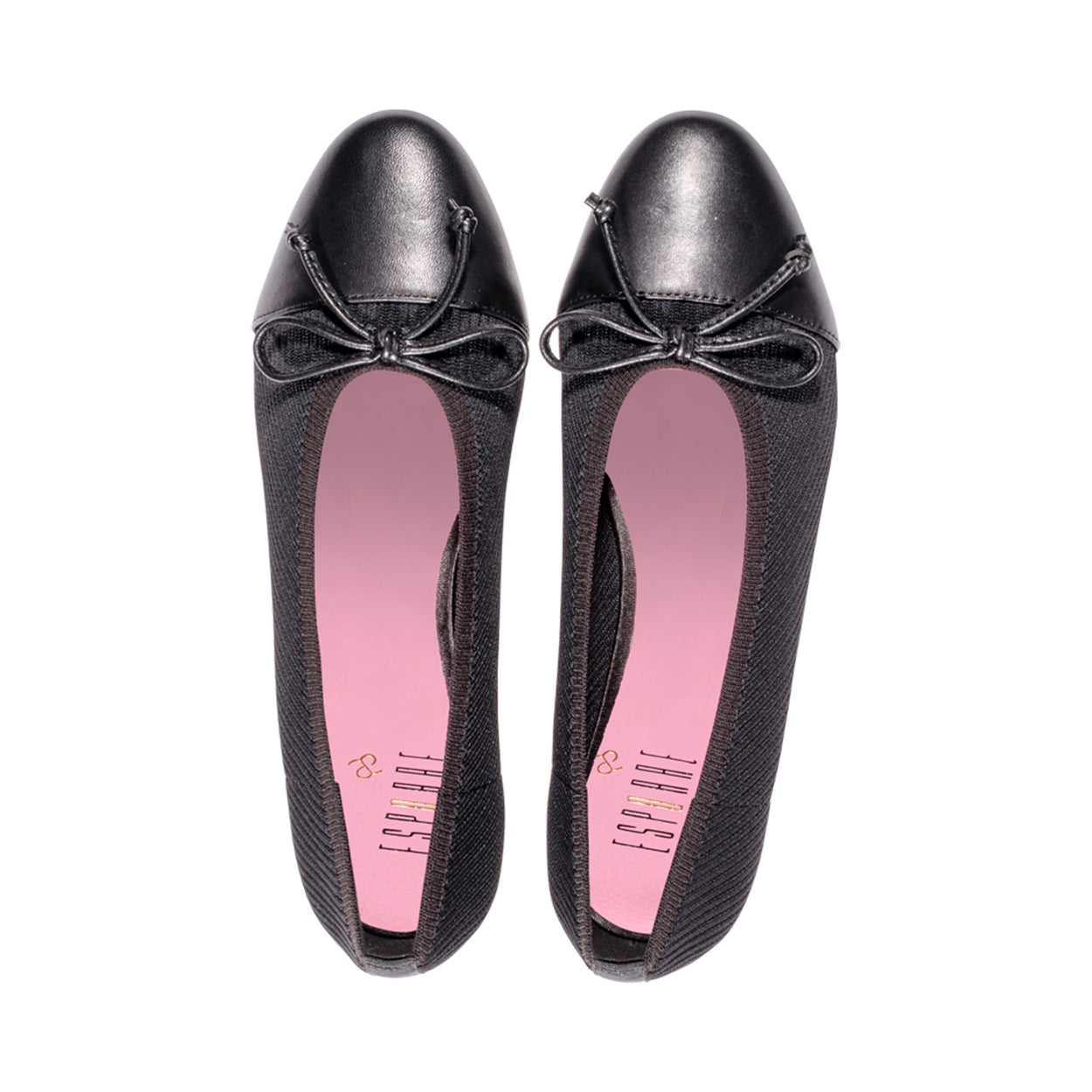 Lel Black Knit / Black Leather F23