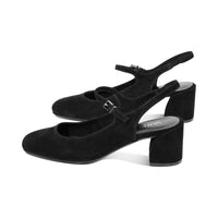 Clare Black Suede F25