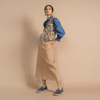 Nepe Denim Patched Leather S25