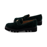 Clarissa Dark Green Suede F24