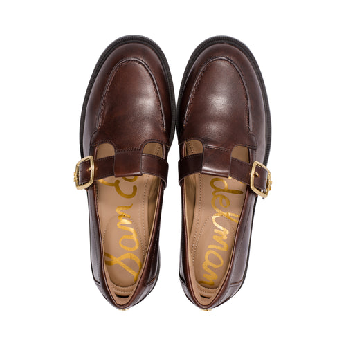 Elyanna Dark Brown Leather F25