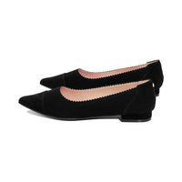 Trisha Black Suede F25