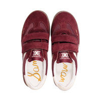 Yvette French Burgundy Suede F25