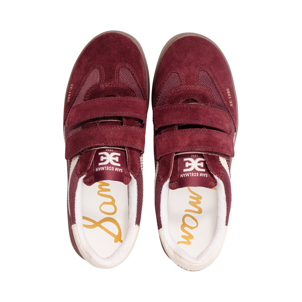 Yvette French Burgundy Suede F25
