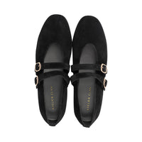 Shann Black Suede F25