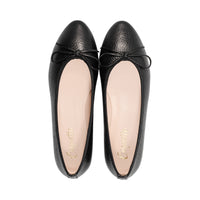 3086 Black Pebble Leather F25