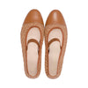 3087P Bran Raffia / Leather S25
