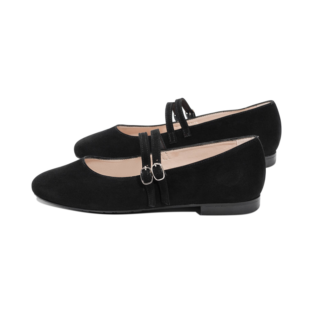 3095 Black Suede F25
